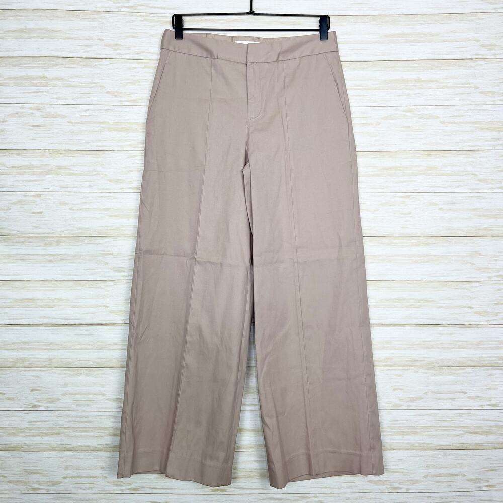 Everlane The Wide Leg Structered Pant Beige